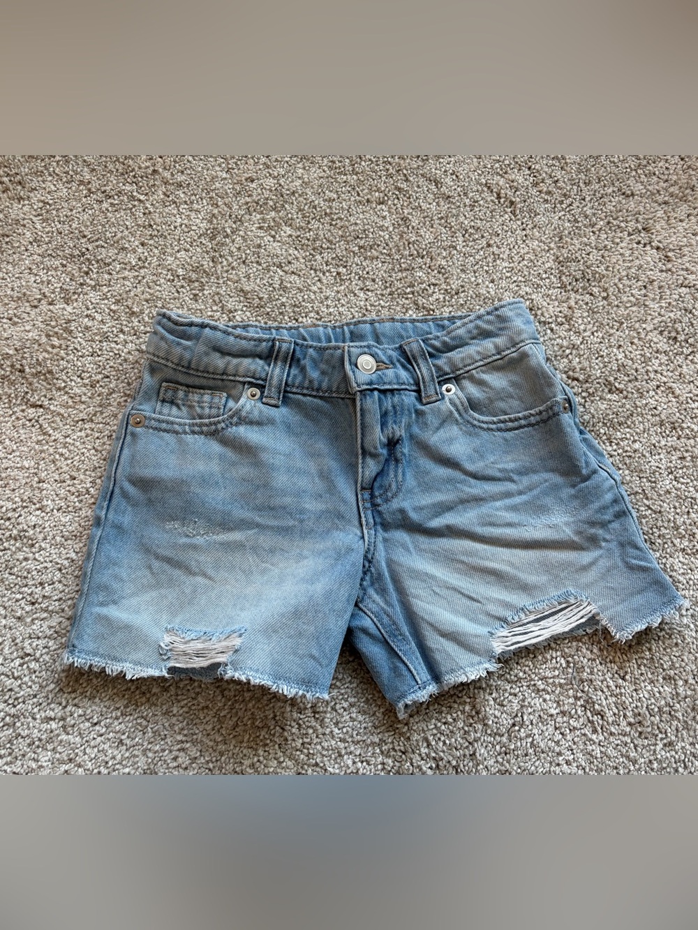 Wonder nation little girls Jean  shorts size 6years